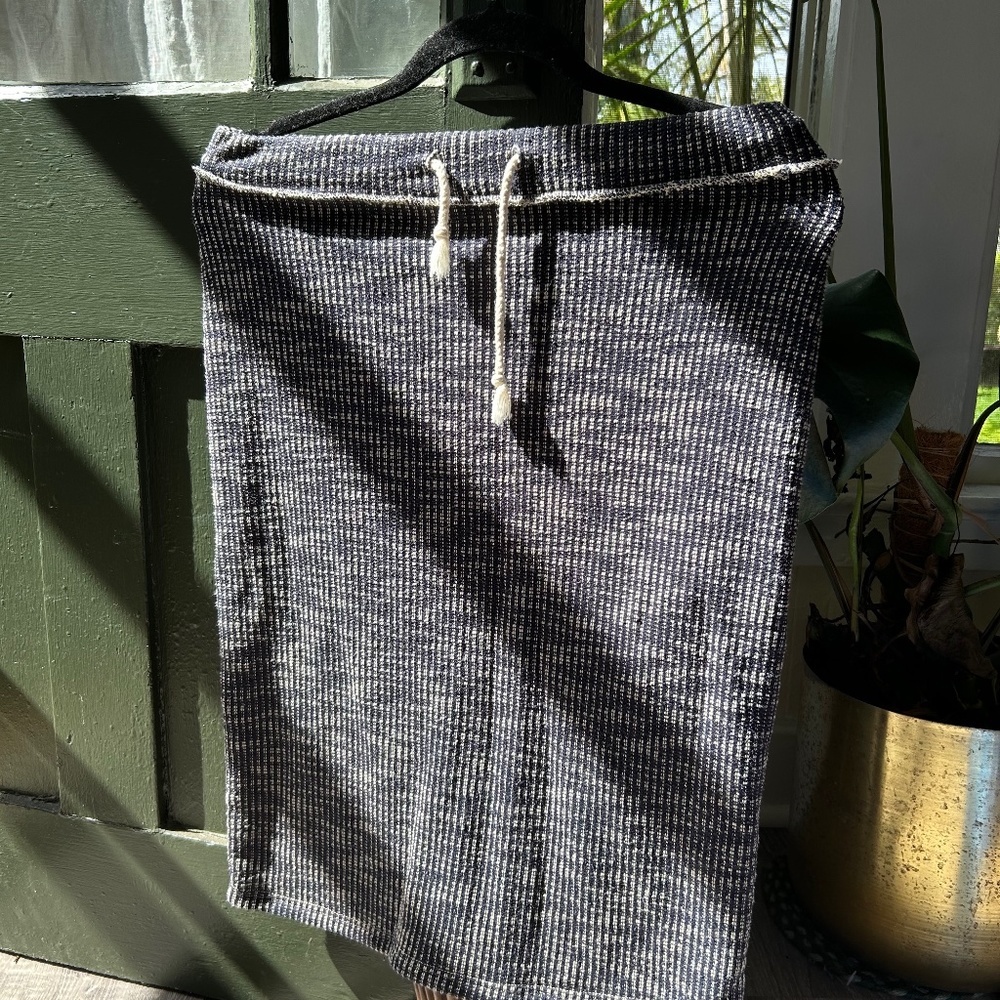 Cotton Knee Length Pencil Skirt